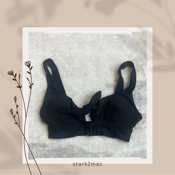 Aerie Black One Piece Swimwear with Supportive Straps - Picture 1 of 4